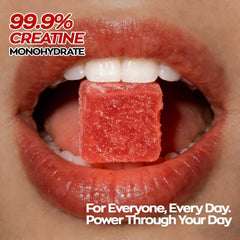 Creatine Gummies, (160 Count) NSFCertified, 5g Creatine Monohydrate per Serving withTaurine & B12, Raspberry Flavor, for Men & Women